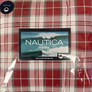 New nautica twin comforter set